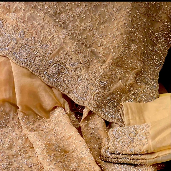 Beautiful Bollywood designer saree with blouse - Picture 1 of 3